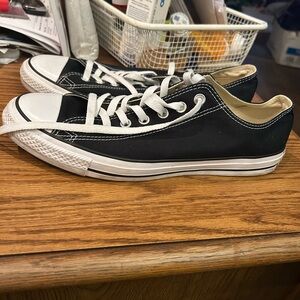 Converse Black and White All Star Sneakers